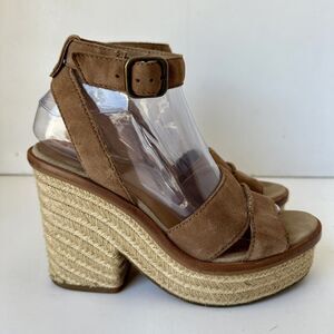 UGG Brown Platform Heels